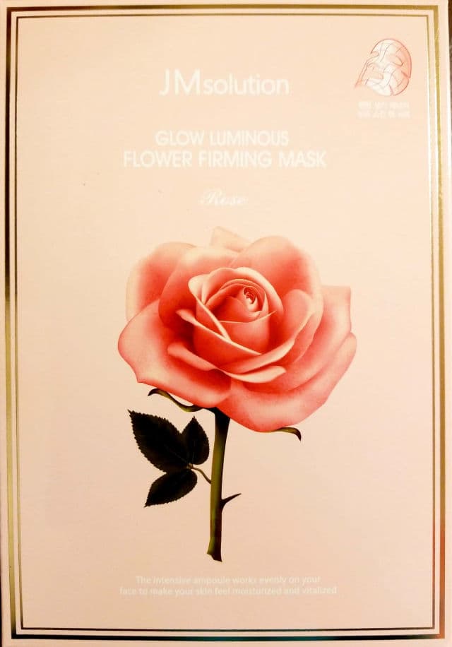 JMsolution Glow Luminous Flower Firming Mask Rose review photo by skintastica