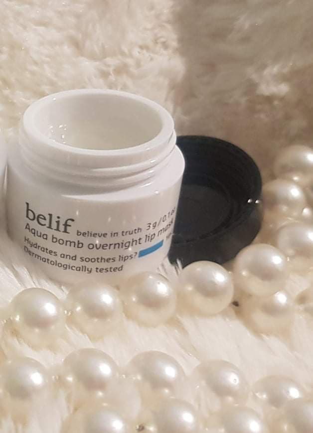 belif Aqua Bomb Overnight Lip Mask review photo by Xaleah
