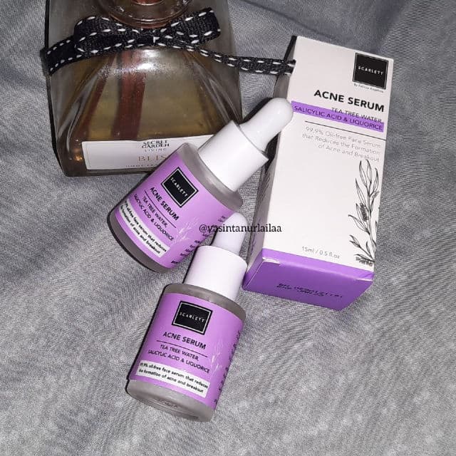 Scarlett Whitening Acne Serum review photo by yasintanurlailaa