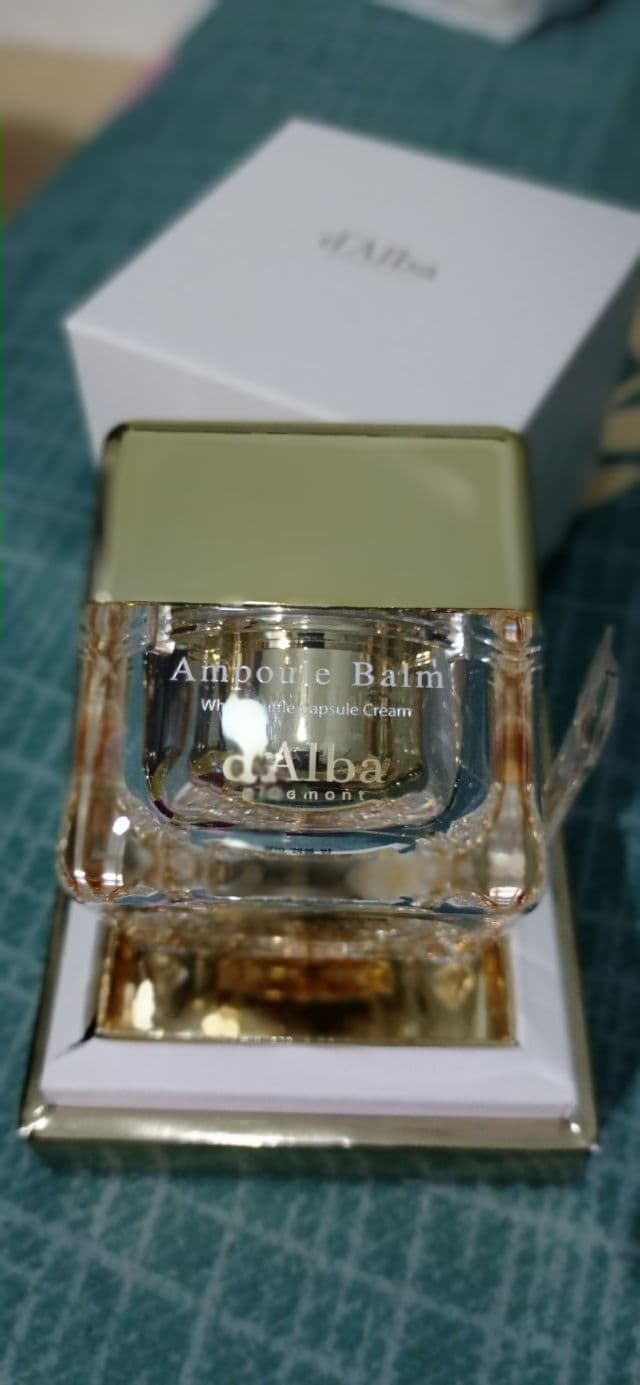 D' Alba Piedmont Ampoule Balm White truffle Anti Wrinkle Cream review photo by YayaZain