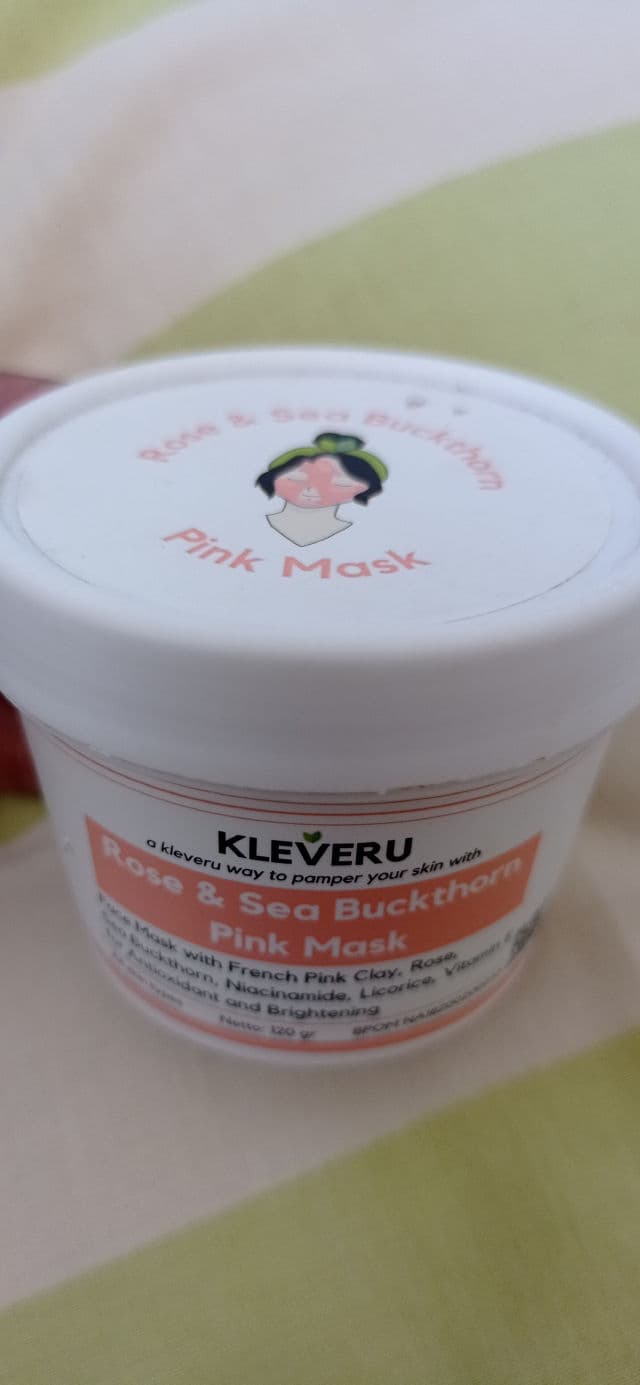 Kleveru Rose and Sea Buckthorn Pink Mask review photo by YayaZain