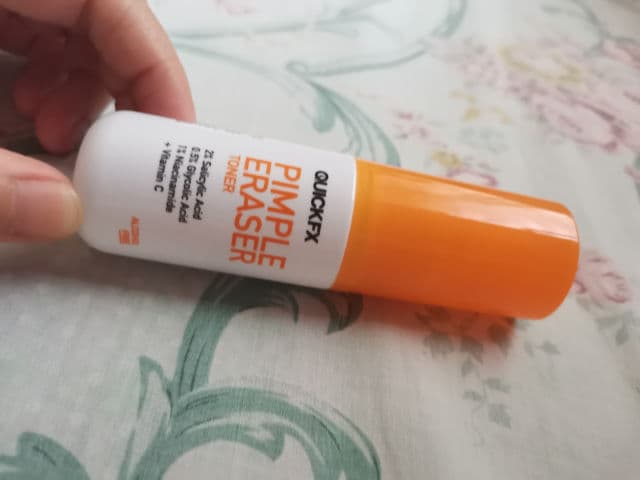 QUICK FX Pimple Eraser Toner review photo by Yenie