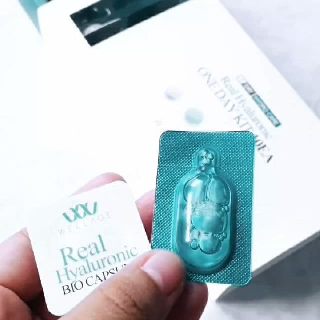 Wellage Real Hyaluronic Bio Capsule & Blue Solution 1 Day Kit review photo by Ziyah