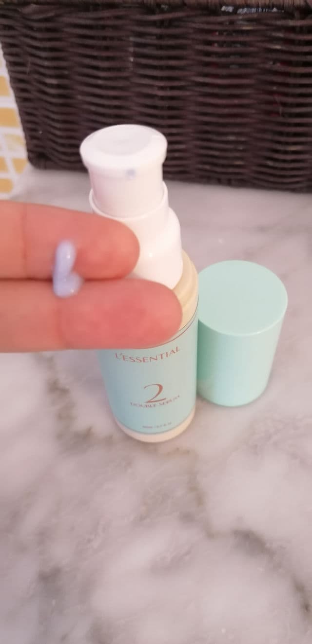 L'ESSENTIAL Double Serum review photo by ZoeLu