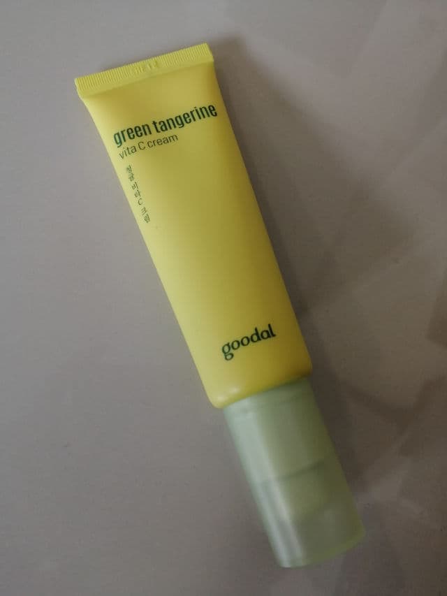 GOODAL Green Tangerine Vita C Cream review photo by Masktery