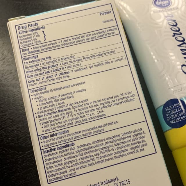 Kroger Sunscreen Invisible Gel SPF 40 review photo by abc1111