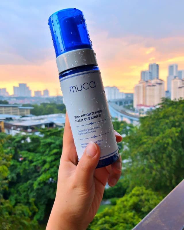MUCA Skincare Vita Brightening Foam Cleanser review photo by adrianaleia