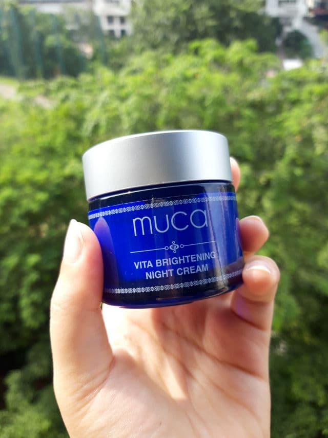 MUCA Skincare Vita Brightening Night Cream review photo by adrianaleia