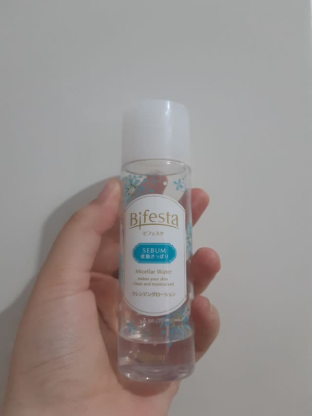 Bifesta Cleansing Lotion Sebum review photo by adwinaaa