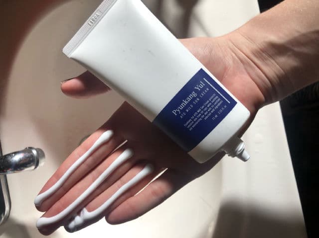 Pyunkang Yul Ato Mild Sun Cream review photo by aestheticallyshallow