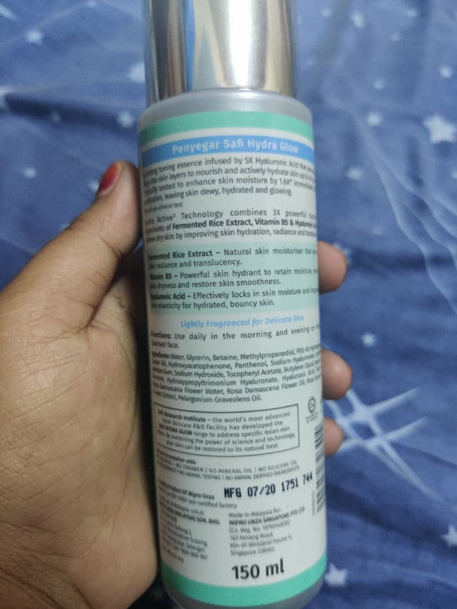 Safi Hydra Glow Hydrating Toning Essence review photo by aininsopiaaa