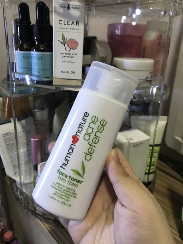 Human Heart Nature Acne Defense Toner review photo by beadoesskincare