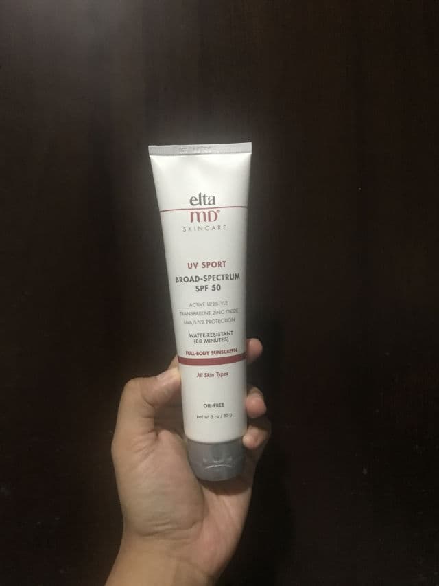 EltaMD UV Sport SPF 50 review photo by aiskinjourney