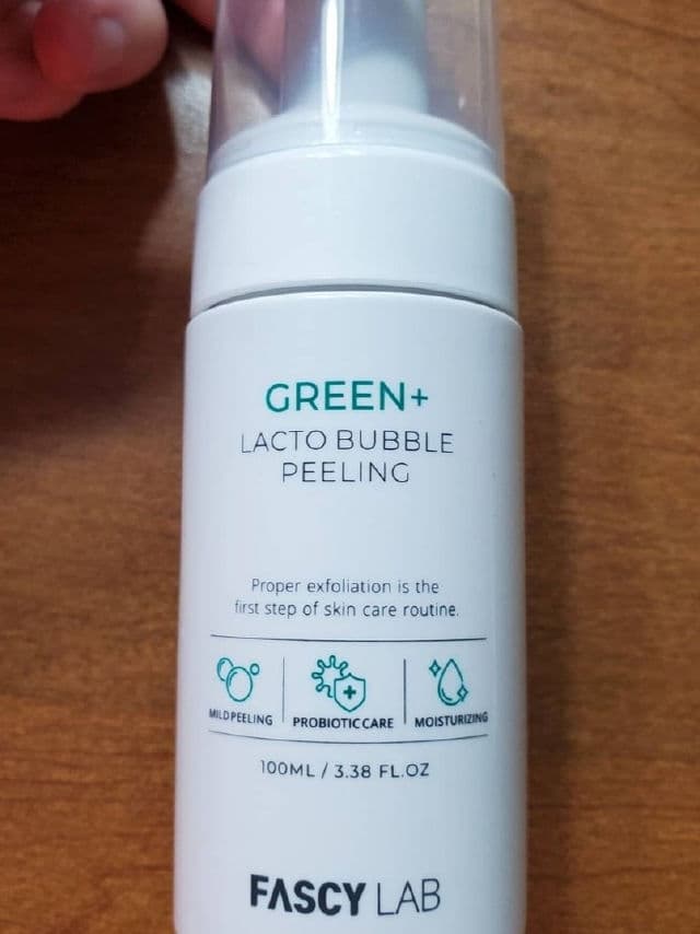 FASCY Lab Lab Green+ Lacto Bubble Peeling review photo by alena07112