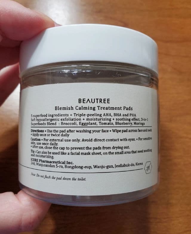 Beautree Blemish Calming Treatment Pads review photo by alena07112