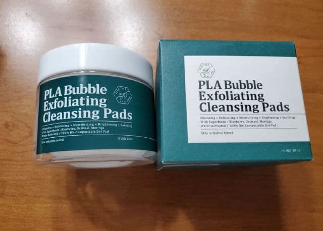 Beautree PLA Bubble Exfoliating Cleansing Pads review photo by alena07112