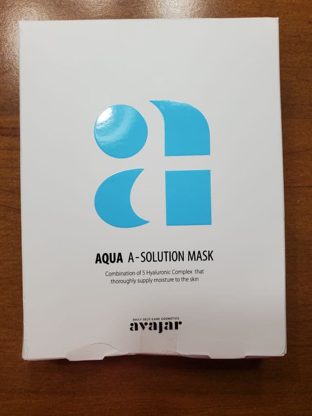 Avajar A-Solution Mask Aqua review photo by alena07112