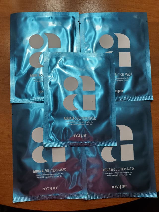 Avajar A-Solution Mask Aqua review photo by alena07112