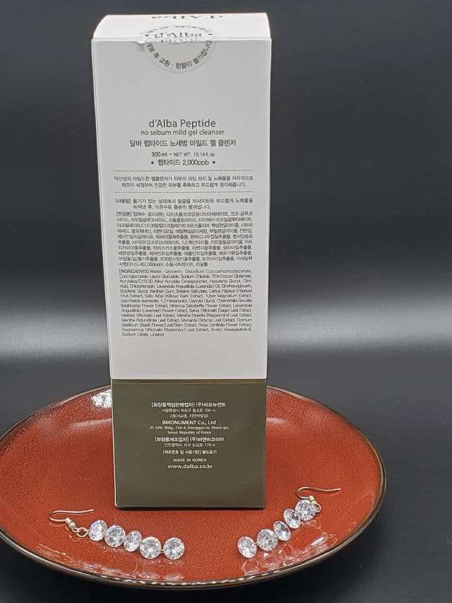D' Alba Piedmont Peptide No Sebum Mild Gel Cleanser review photo by alena07112