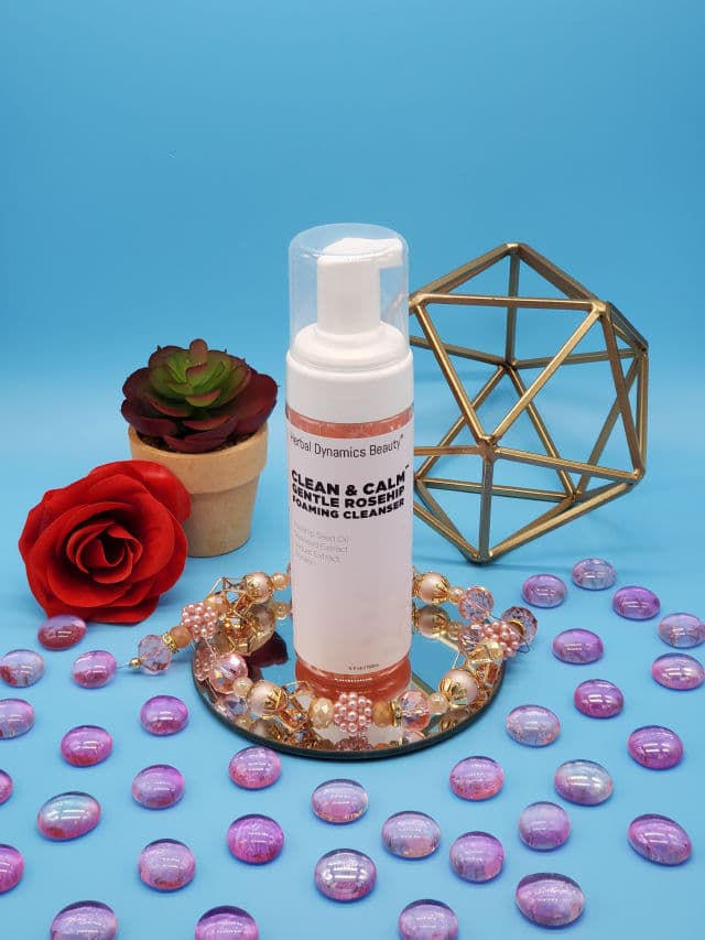 Herbal Dynamics Beauty Clean & Calm® Gentle Rosehip Foaming Cleanser review photo by alena07112