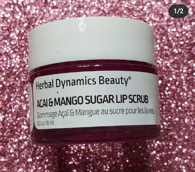 Herbal Dynamics Beauty LipSooth™ Acai & Mango Sugar Lip Scrub review photo by alena07112