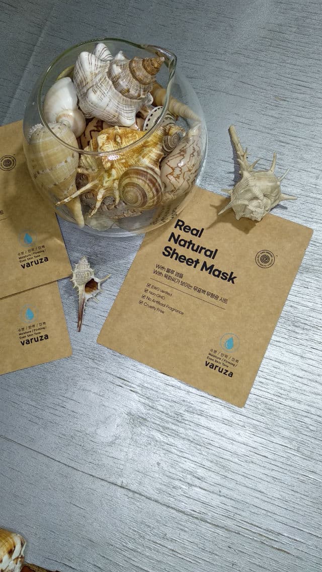 Varuza Real Natural Sheet Mask With Blue Ampoule review photo by alexandraskrupnikova