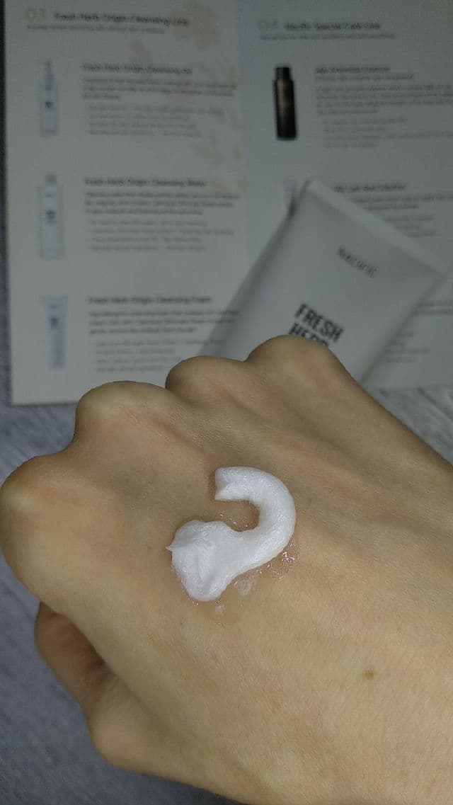 Nacific Fresh Herb Origin Cleansing Foam review photo by alexandraskrupnikova