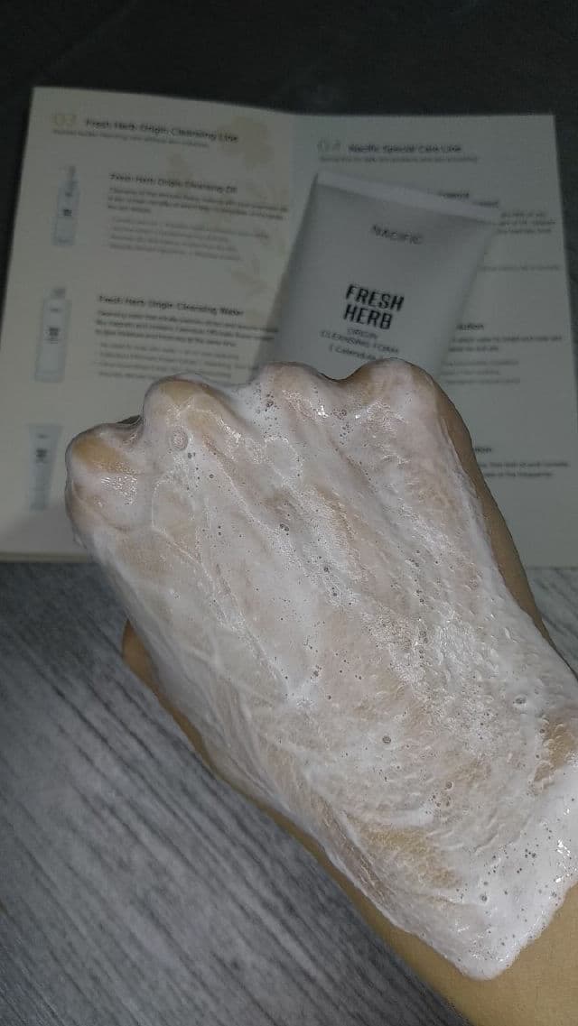 Nacific Fresh Herb Origin Cleansing Foam review photo by alexandraskrupnikova