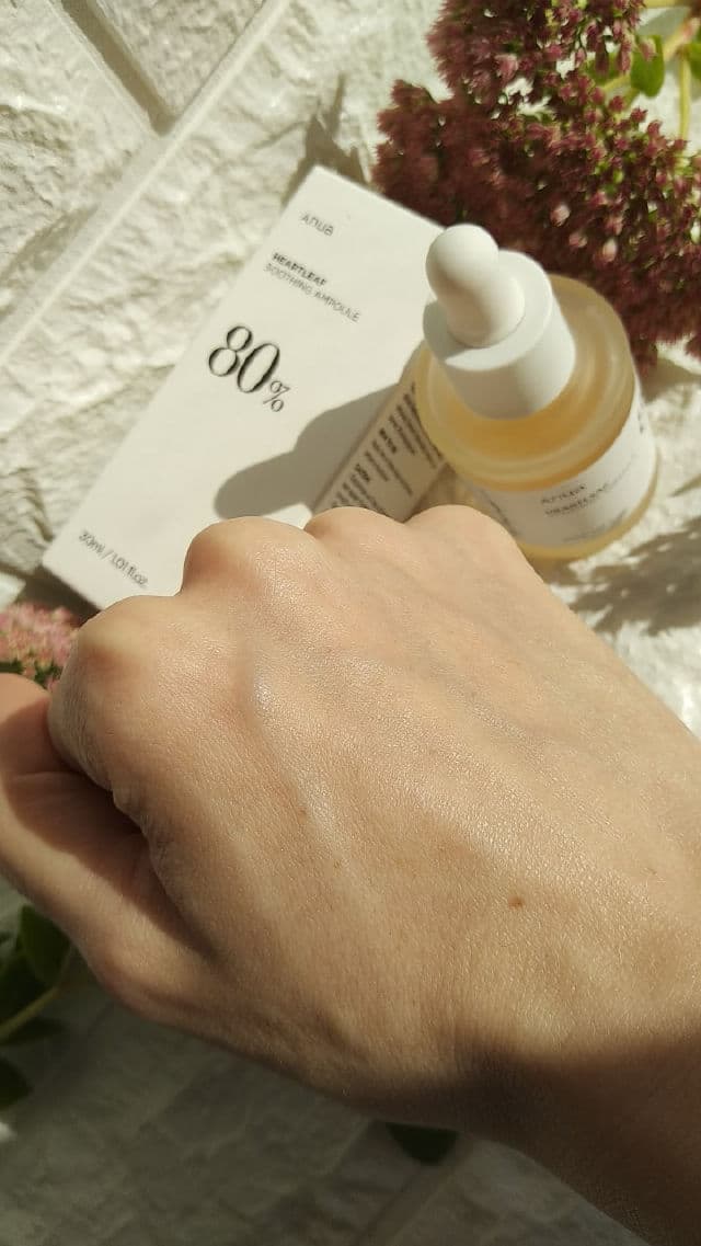 ANUA Heartleaf 80% Soothing Ampoule review photo by alexandraskrupnikova