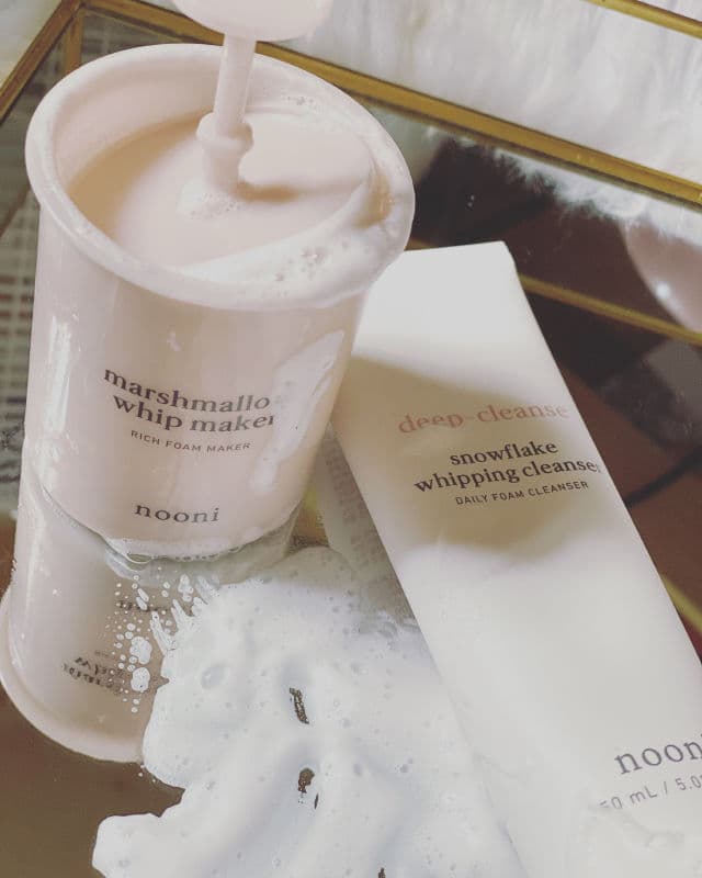 Nooni Deep-Cleanse Snowflake Whipping Cleanser review photo by alifeinpink