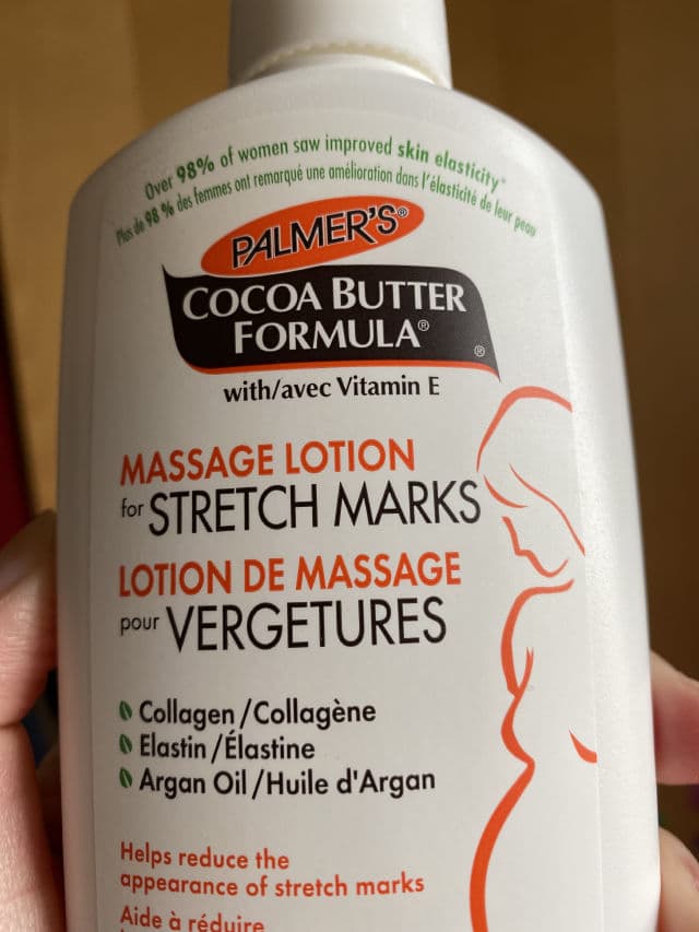Palmer's Cocoa Butter Formula Massage Cream For Stretch Marks review photo by allicatnip