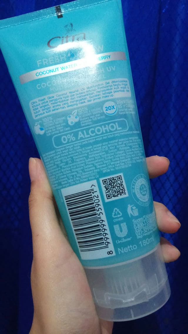 Citra Fresh Glow Coconut Nourish UV Multifunction Gel review photo by theprettyyouu