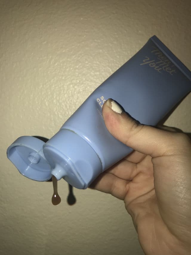 Then I Met You Soothing Tea Cleansing Gel review photo by almostzoey