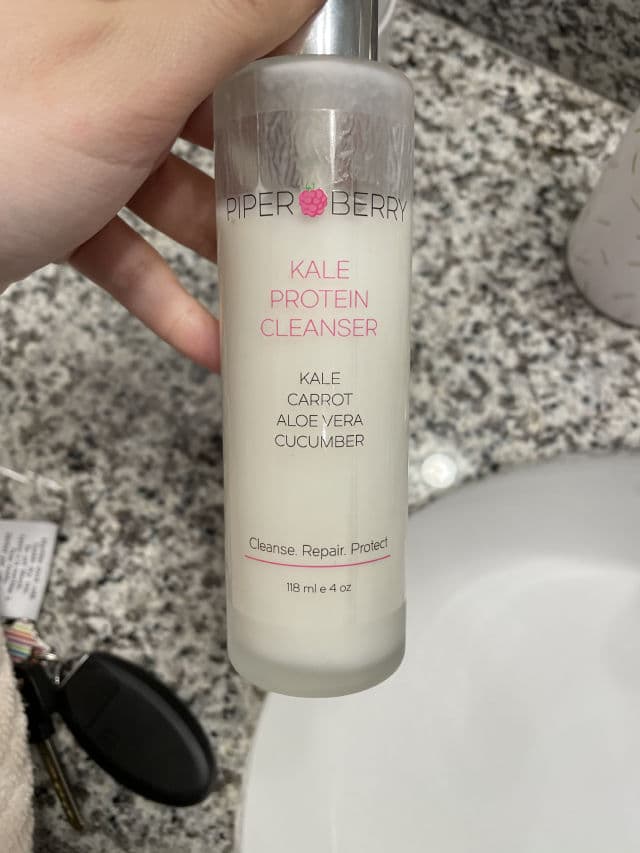 Piperberry Kale Cleanser review photo by alycia