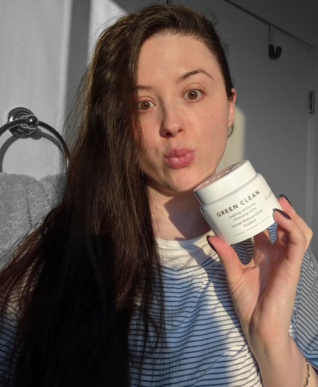 Farmacy Green Clean Makeup Removing Cleansing Balm review photo by amberlopo