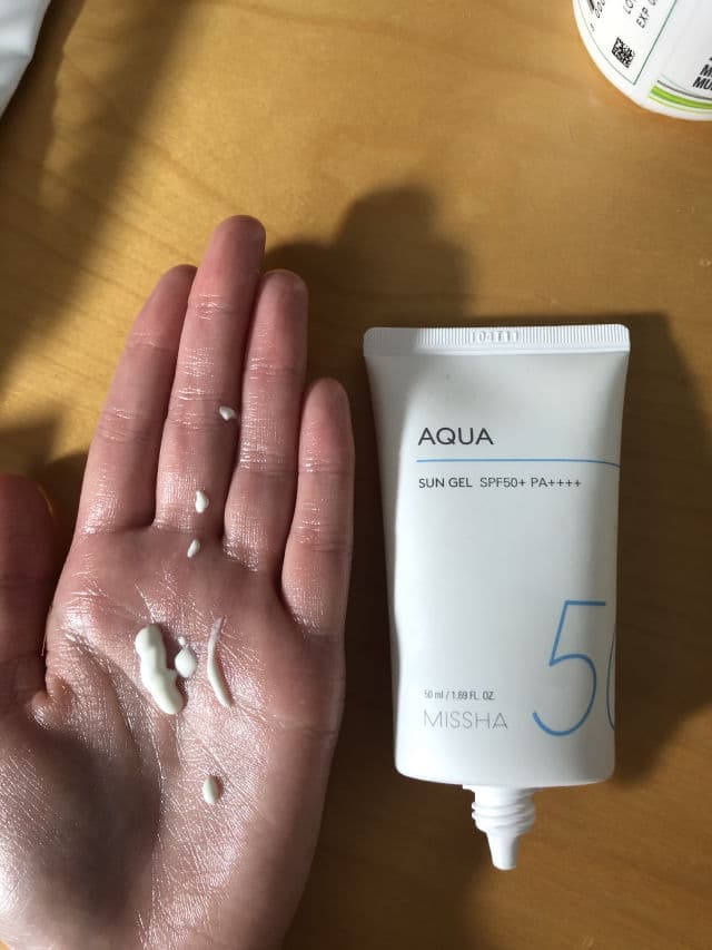MISSHA All Around Safe Block Total Moisture Sun Gel SPF50+ PA+++  review photo by amg3268