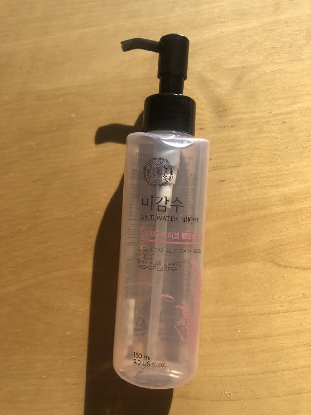 THE FACE SHOP Rice Water Bright Light Cleansing Oil review photo by amg3268