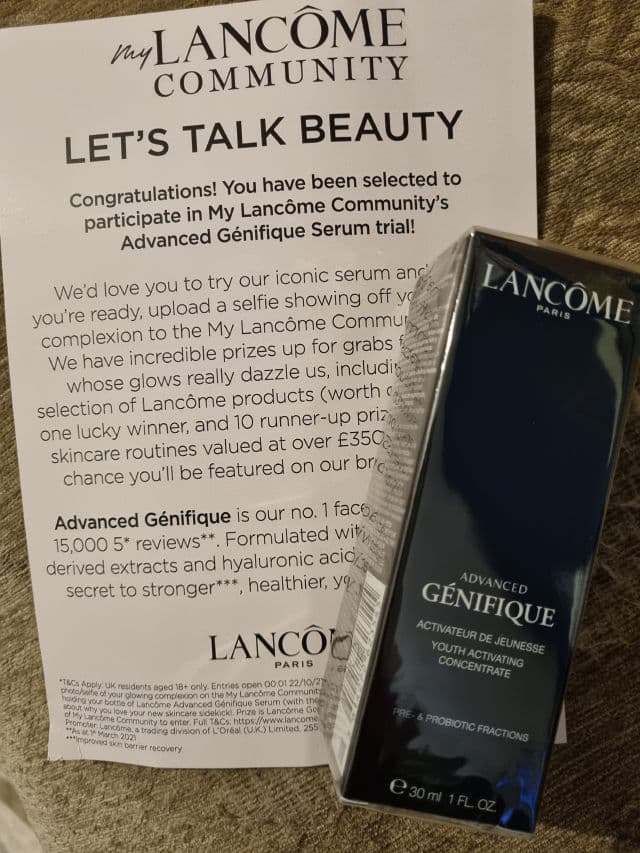 Lancome Travel Size Advanced Gnifique Youth Activating Serum review photo by amyleanne1