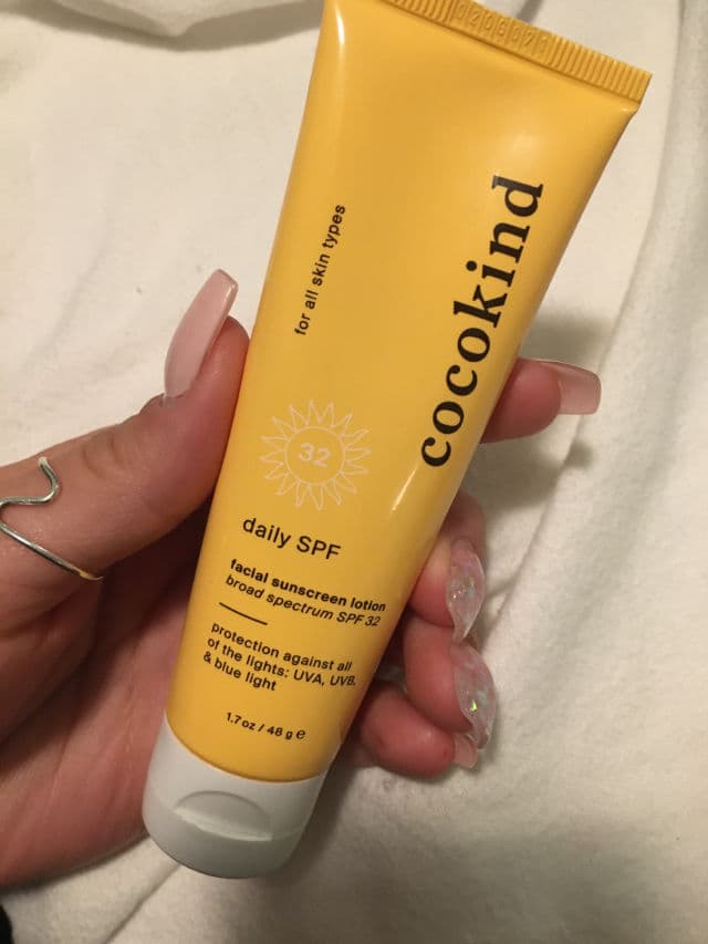 Cocokind Daily SPF review photo by amyw