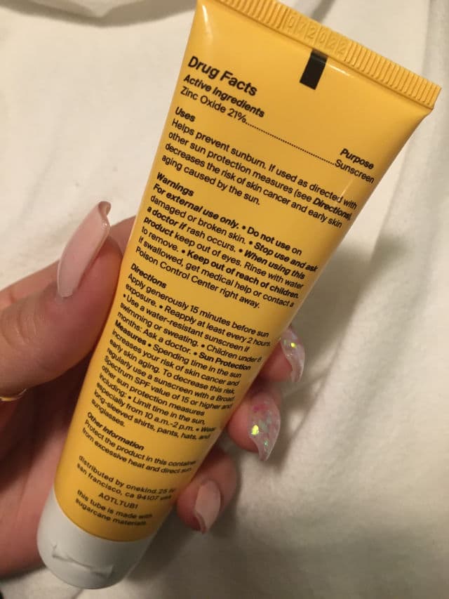 Cocokind Daily SPF review photo by amyw