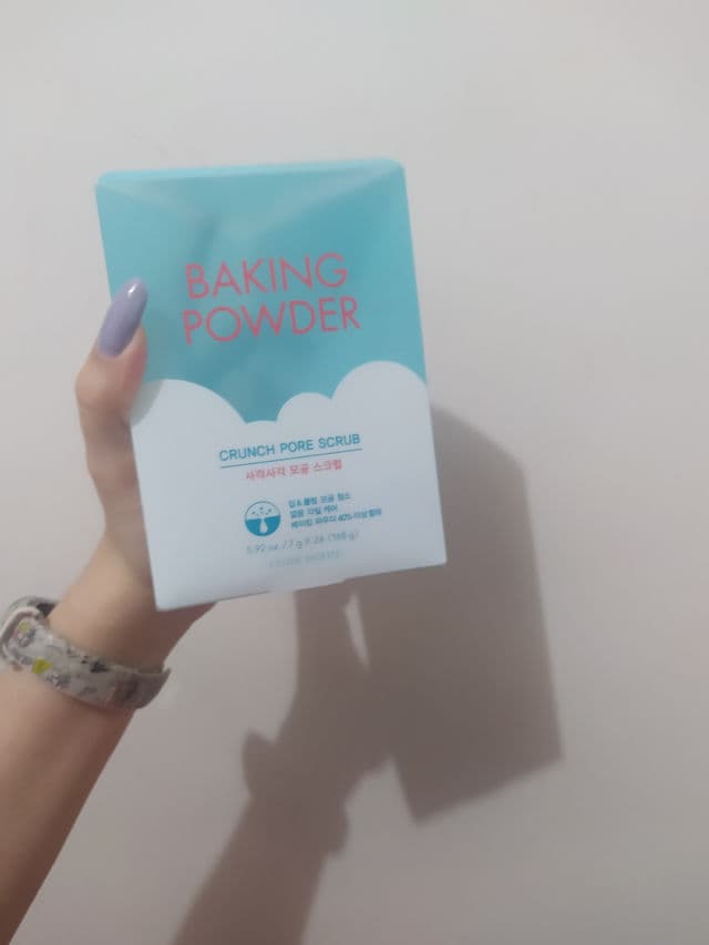 ETUDE Baking Powder Crunch Pore Scrub review photo by anaclaramol