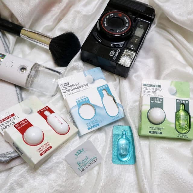 Wellage Real Hyaluronic Bio Capsule & Blue Solution 1 Day Kit review photo by anandadppl