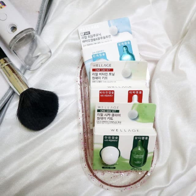 Wellage Real Hyaluronic Bio Capsule & Blue Solution 1 Day Kit review photo by anandadppl