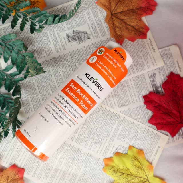 Kleveru Sea Buckthorn Essence Toner review photo by anandadppl