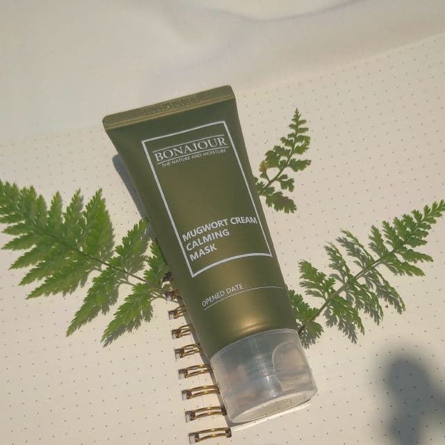 Bonajour Mugwort Cream Calming Mask review photo by anatriesskincare
