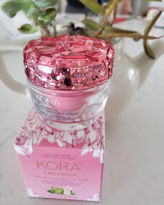 KORA Organics Berry Bright Vitamin C Eye Cream review photo by aneliberdeja