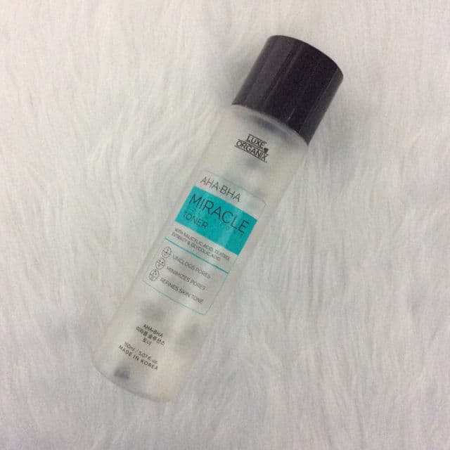 Luxe Organix Miracle Toner AHA/BHA Pore Clarifying Treatment review photo by angegege