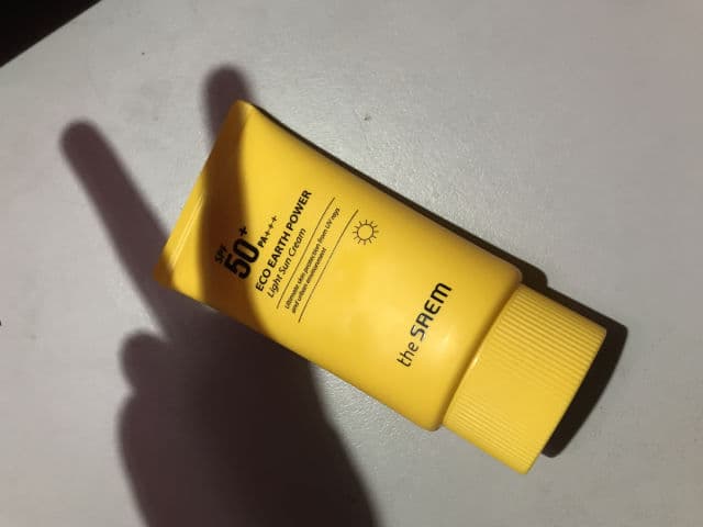 THE SAEM Eco Earth Power Light Sun Cream SPF50+ PA++ review photo by aniesroseland