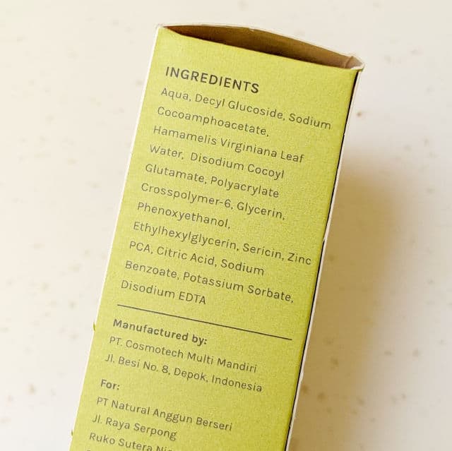 Biyu Oil Control Cleanser review photo by anindiyaokt