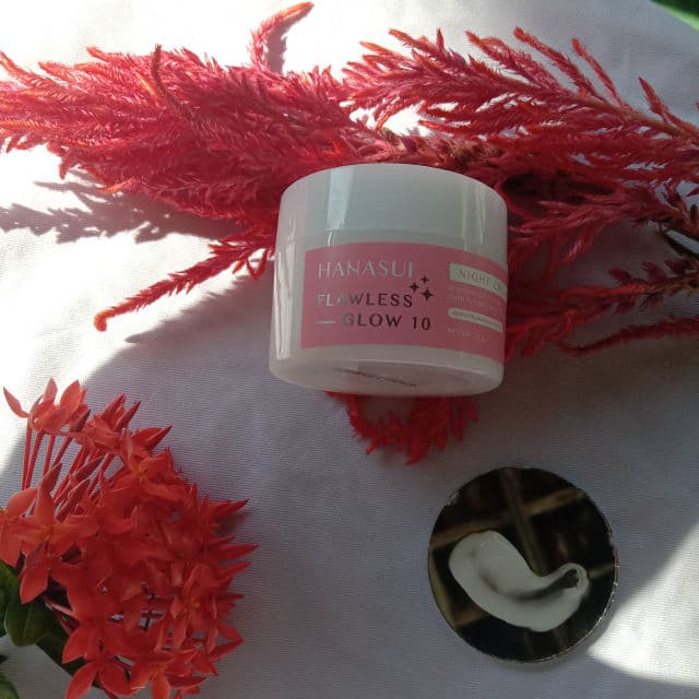 Hanasui Cosmetics Flawless Glow 10 Night Cream review photo by anisfzahroh